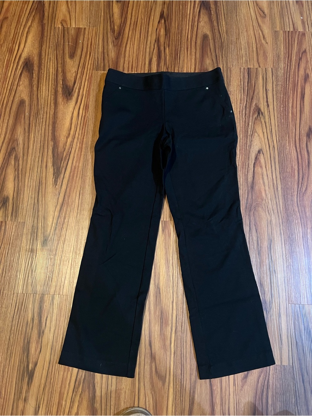 INC International Concepts Women’s Black Stretch Pants